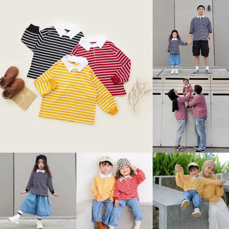 NARA | KOA POLO SHIRT | BAJU POLO ANAK COUPLE FAMILY
