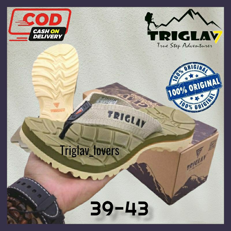 (BISA COD) Sandal jepit pria|Sandal jepit triglav|Triglav premium|Sepatu sandal pria|Sapatu sandal t