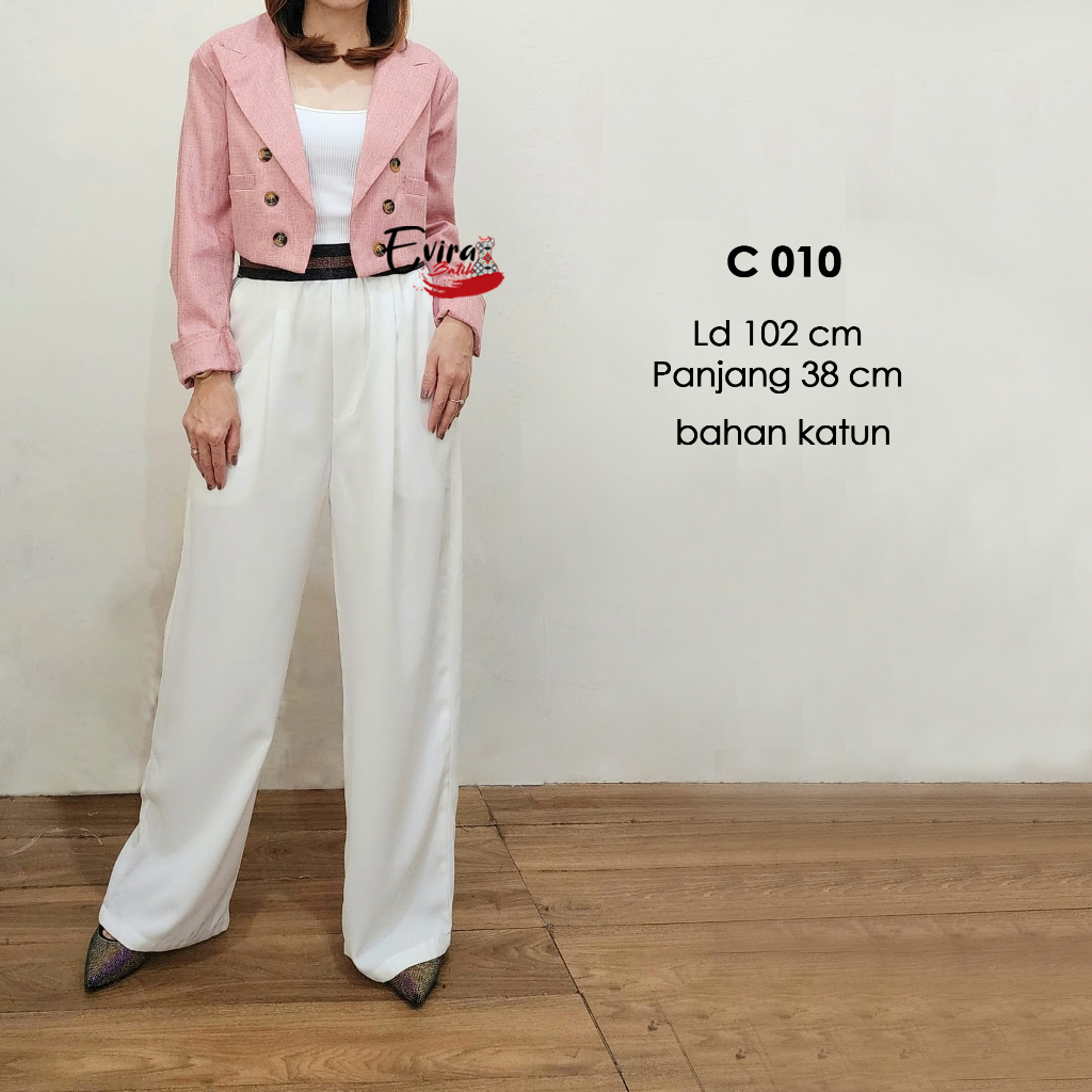 PRODUCT SALE Blazer Wanita C 010 / Blazer Kekinian / Blazer Kantor / Blazer Hangout / Outfit Blazer 