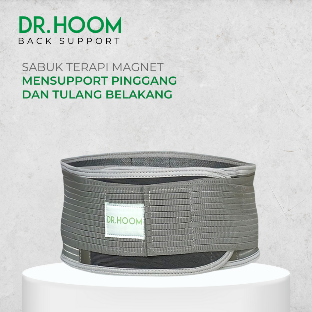 DR. HOOM BACK SUPPORT THERAPY - SABUK TERAPI - SOLUSI SAKIT PINGGANG BY SMARTHOOM