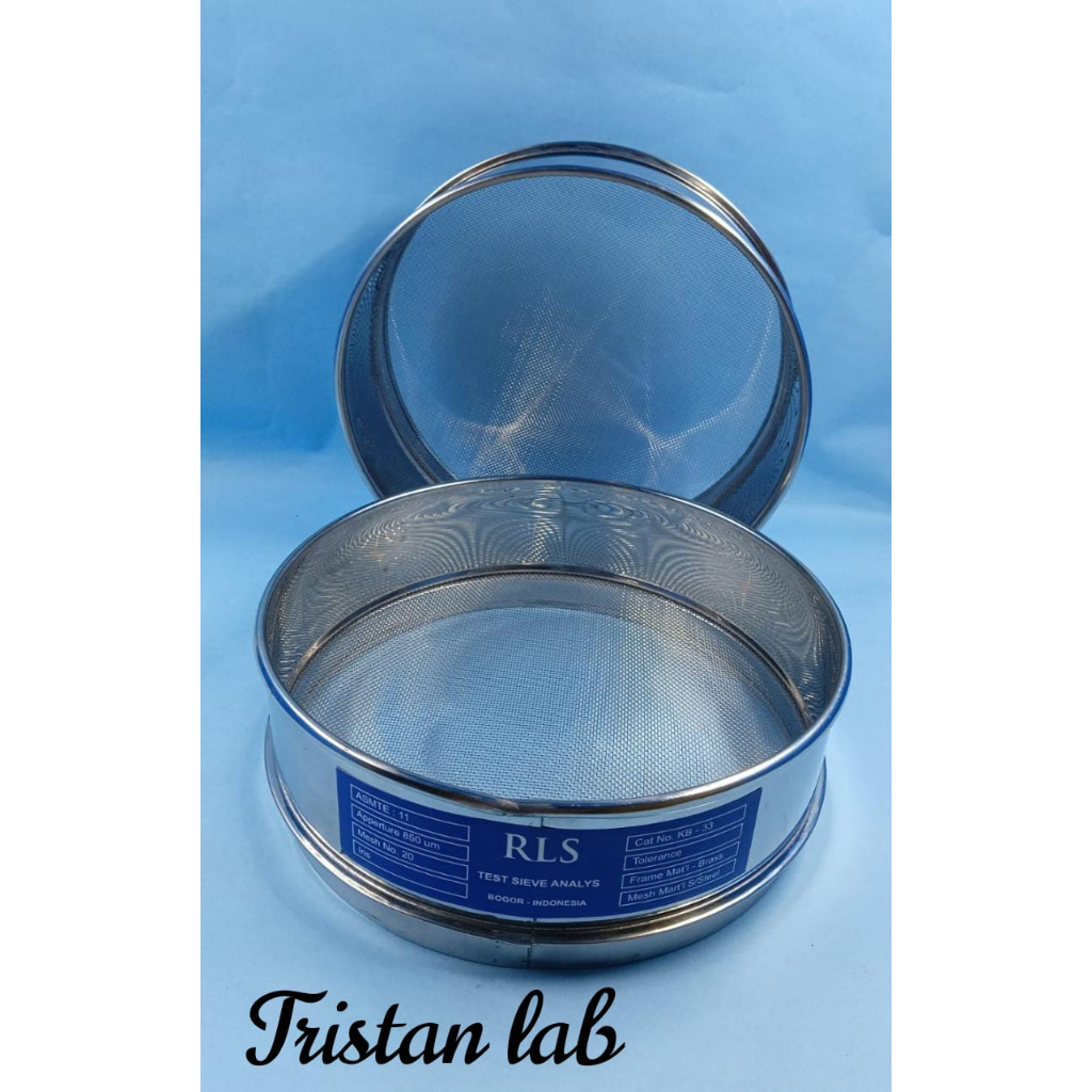 Test sieve ayakan Mesh 24 (800 um) Diameter 20cm