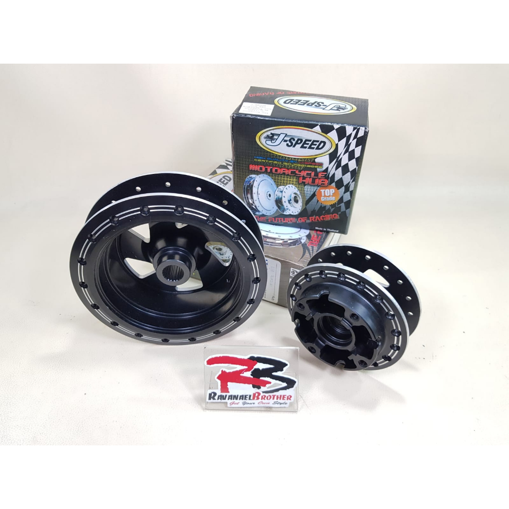 Tromol Teromol Hub Set Depan Belakang Vario 110 Beat Scoopy Model Coak Lubang J Speed