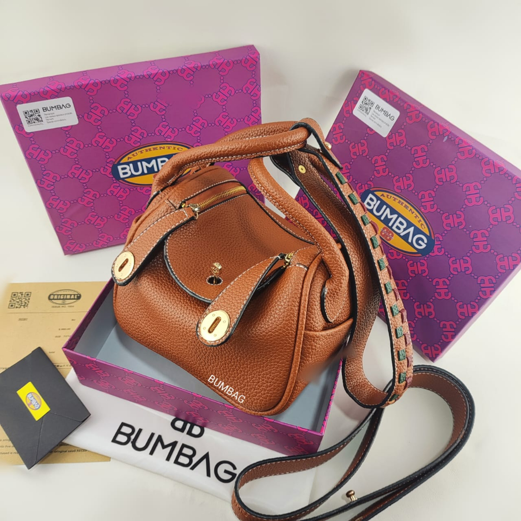 BUMBAG - LINDIE HM FREE BOX - TAS SELEMPANG LIN DY MINI SIZE PREMIUM KODE + DUSTBAG, - READY tas fashion Lind eye theme selempang dan shoulder bag free papaerbag 191554