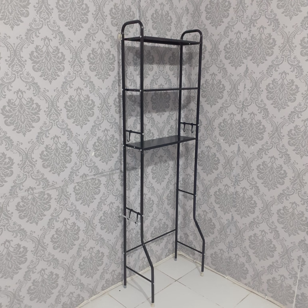 SHENAR Rak Toilet Organizer WC Tissue Sabun Kloset Kamar Mandi/ rak serbaguna/ toilet rak / toilet organize