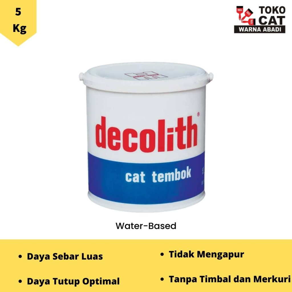 CAT TEMBOK DECOLITH 5 KG