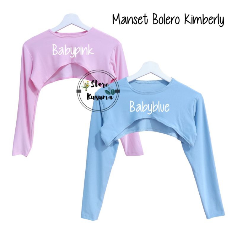 Manset Sambung Bolero Crop Kimberly bahan jersey