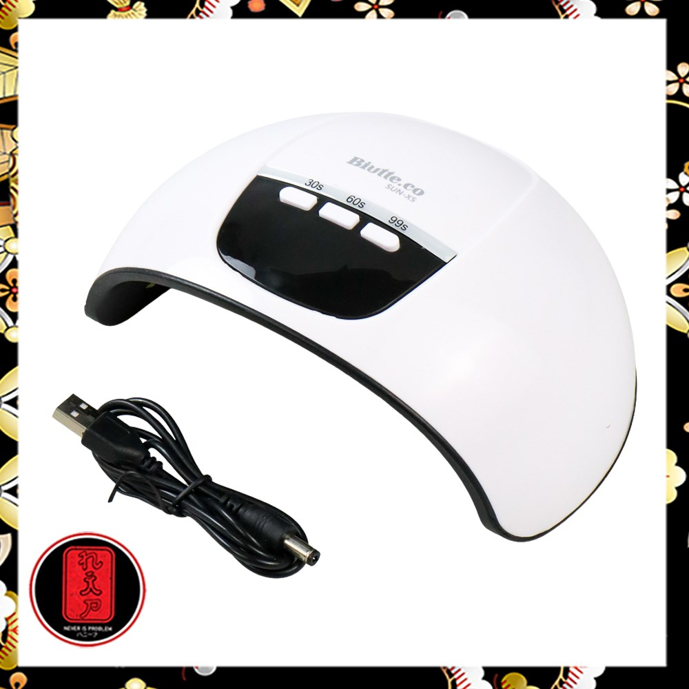 Biutte.co Pengering Kutek Kuku UV LED Nail Dryer 54 W - SUN-X5 - White