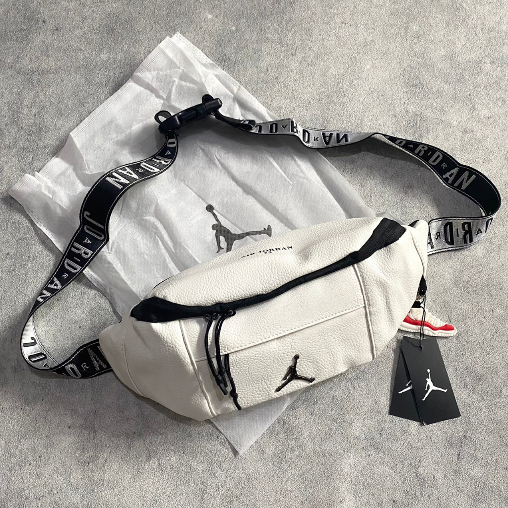 SALE WAISTBAG JORDAN LEATHER HQ / TAS SELEMPANG JORDAN