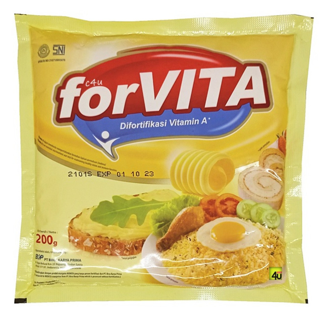 

Mentega Margarin Forvita 200gr