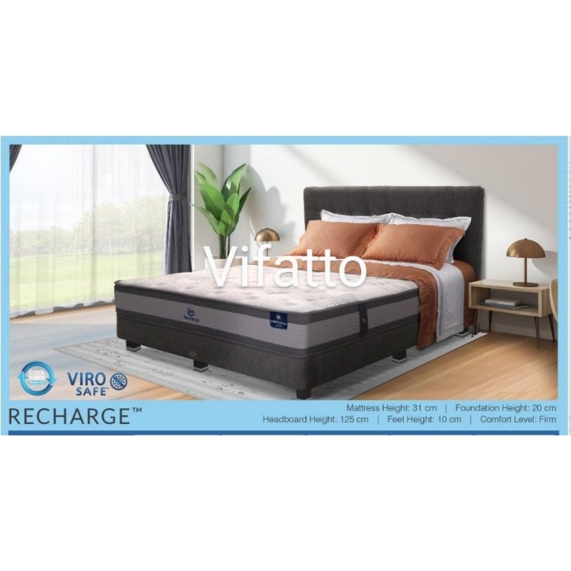 Serta Springbed Recharge 160x200 hanya kasur