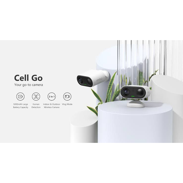 IMOU Cell GO 3MP CCTV Baterai WiFi 2-Way Talk IP65