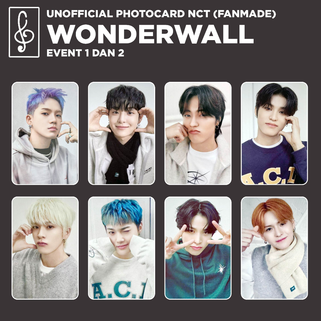 [REPLIKA TREASURE] PHOTOCARD TREASURE X WONDERWALL UNOFFICIAL