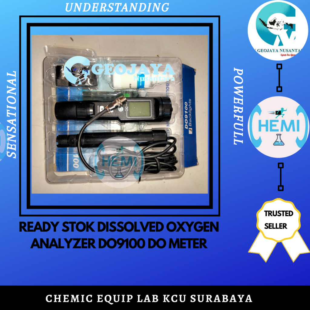 READY DISSOLVED OXYGEN ANALYZER DO9100 DO METER