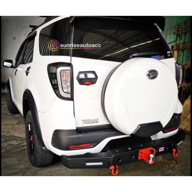 BUMPER TOWING VARIASI LUBANG RUSH / TERIOS 2007-2017 SUPER QUALITY