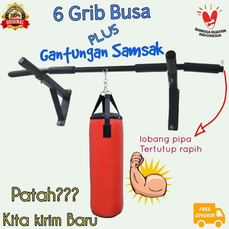 PULL UP BAR / CHIN UP / IRON GYM / ALAT FITNES OLAHRAGA DIRUMAH