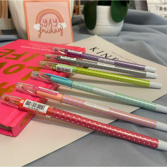 

PULPEN GEL MOTIF POLKADOT