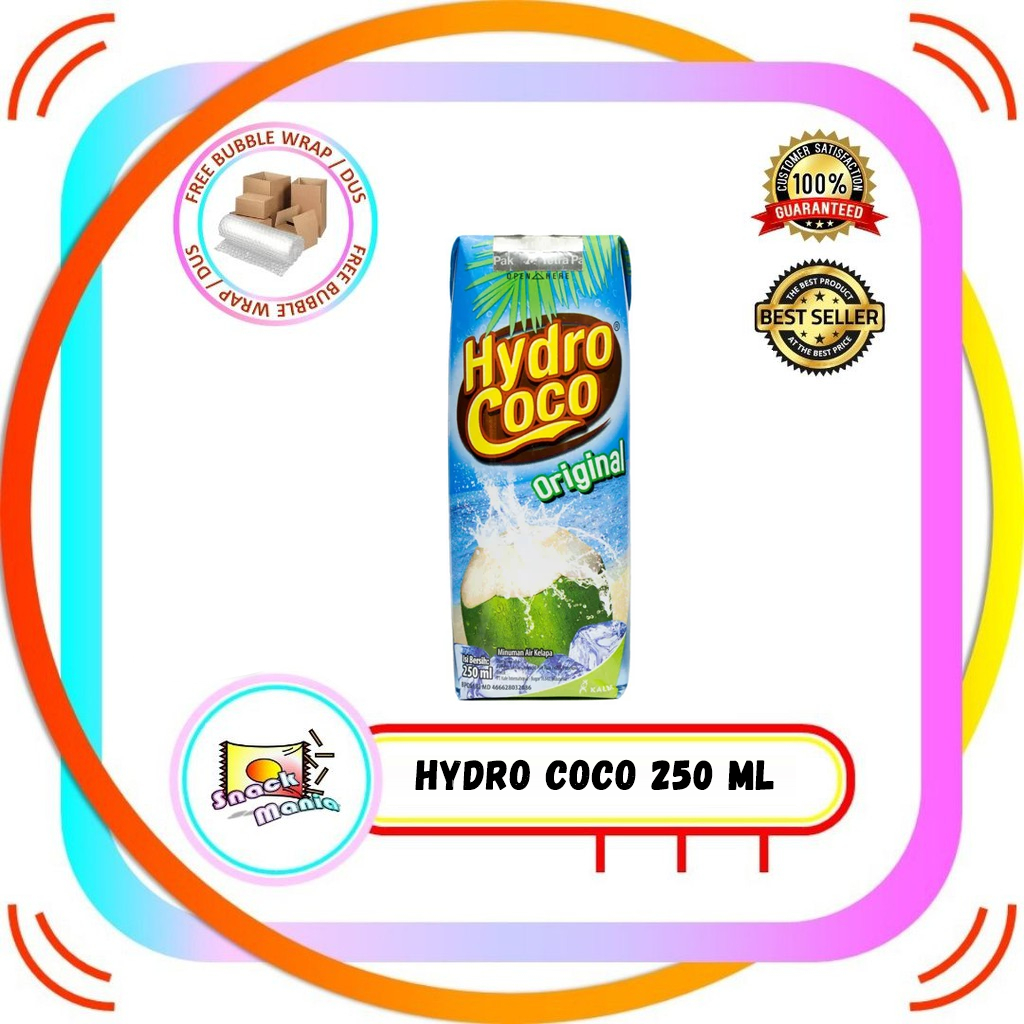 

Hydro Coco Air Kelapa 250 ml Hydrococo Coconut Water