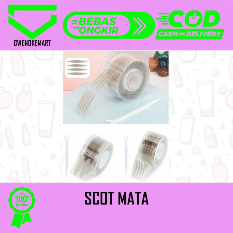 SKOT MATA EYELID TAPE ROLL [600pcs] SCOT MATA