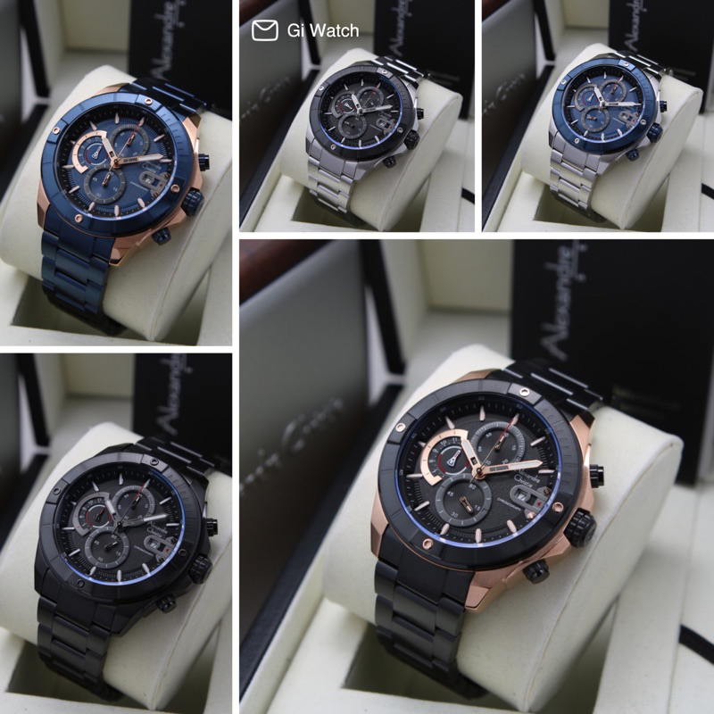 ALEXANDRE CHRISTIE 6631 MC PRIA ORIGINAL GARANSI 1TAHUN