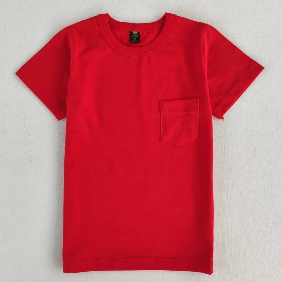 BAJU ANAK PEREMPUAN LAKI LAKI KAOS POLOS ANAK Combed 30 S Ada SAKUNYA