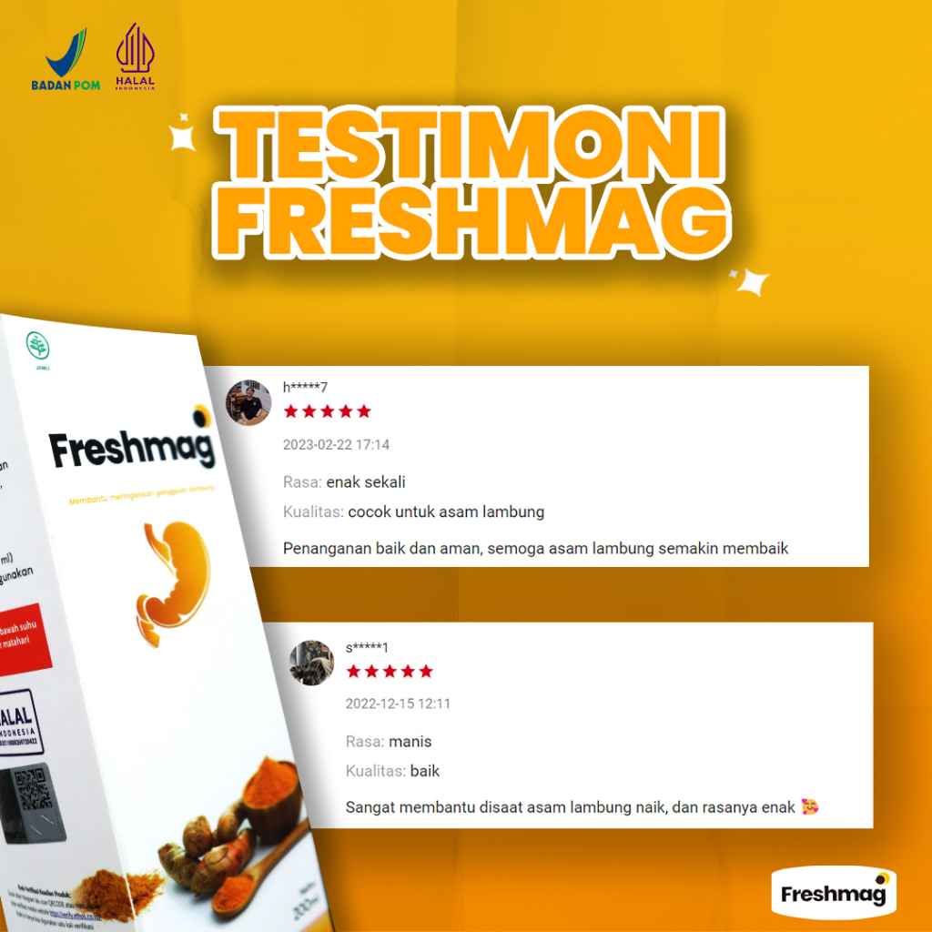 FRESHMAG Membantu Mengatasi Masalah Lambung Gerd Maag Secara Alami TANPA EFEK SAMPING FRESHMAG Fresh Mag Fresh Maag