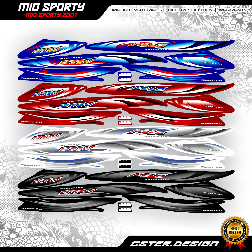 STRIPING MIO SPORTY 2007