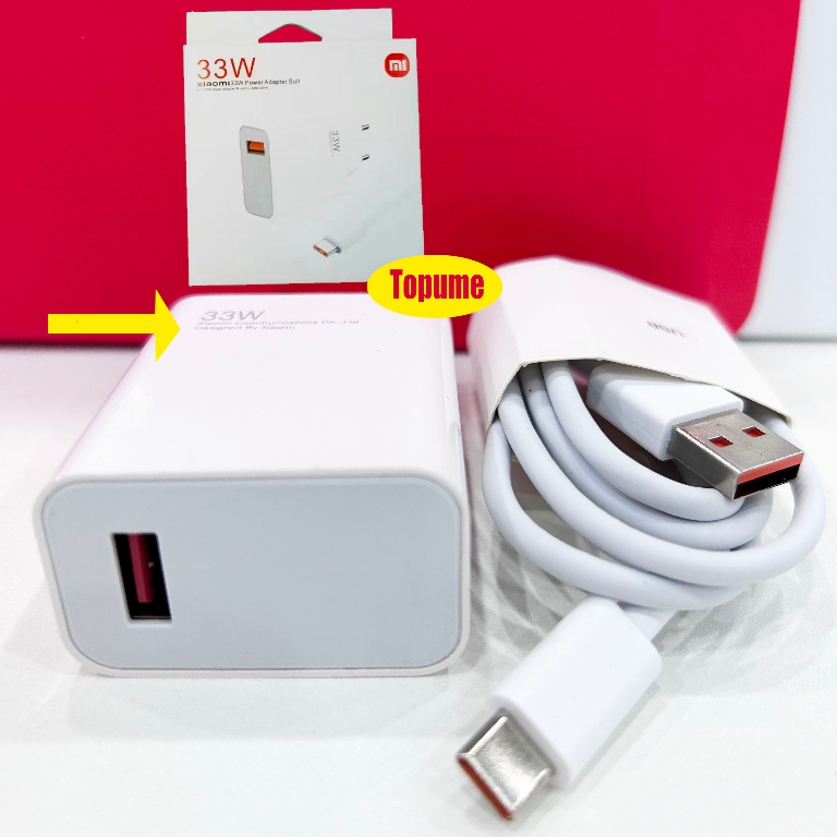 ORI Charger Xiaomi original 100% Fastcharging TYPE C  Charger Xiaomi Tipe C
