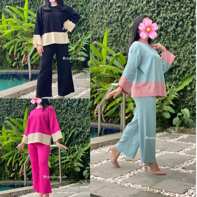 ONE SET KNIT // IMPORT BANGKOK / KOREA
