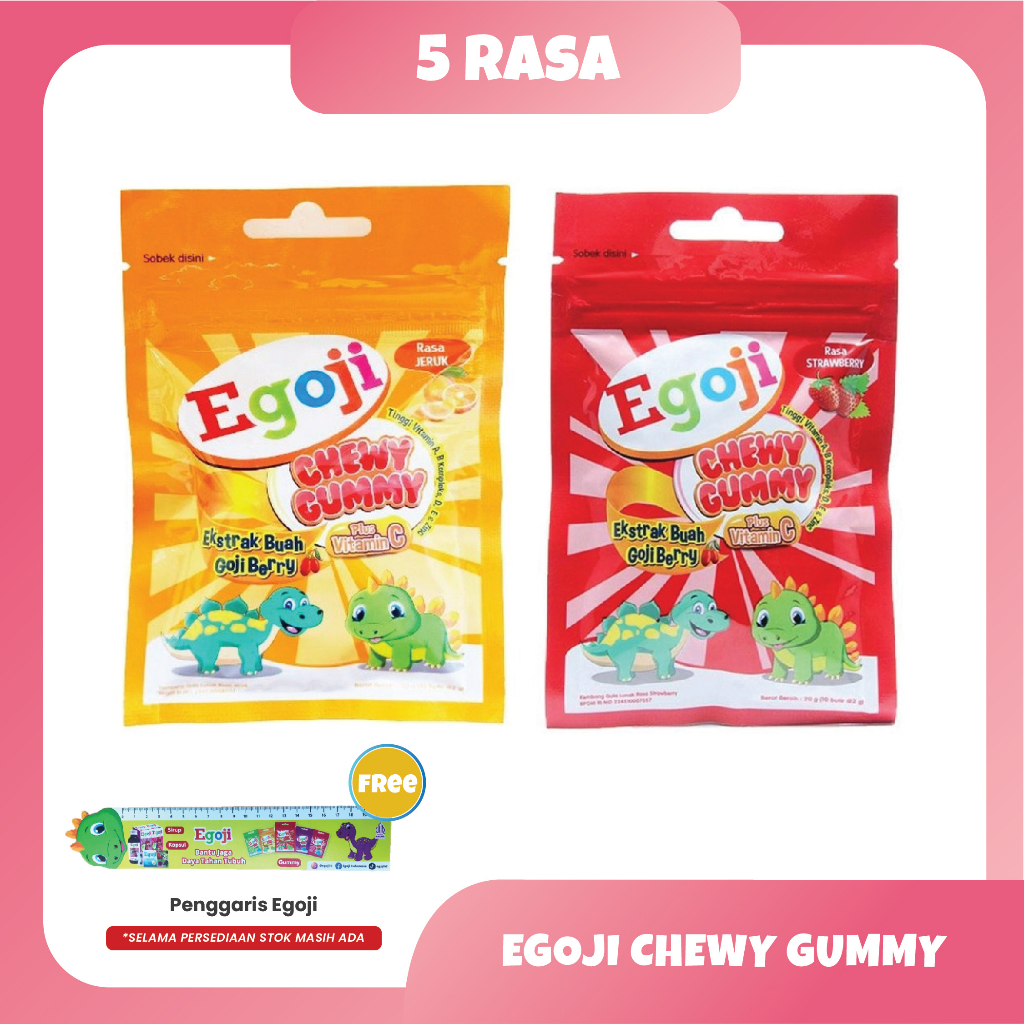 Egoji Chewy Gummy Multivitamin Anak