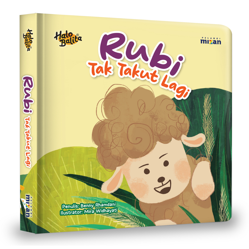 [Mizan] Halo Balita : Rubi Tak Takut Lagi (Boardbook)