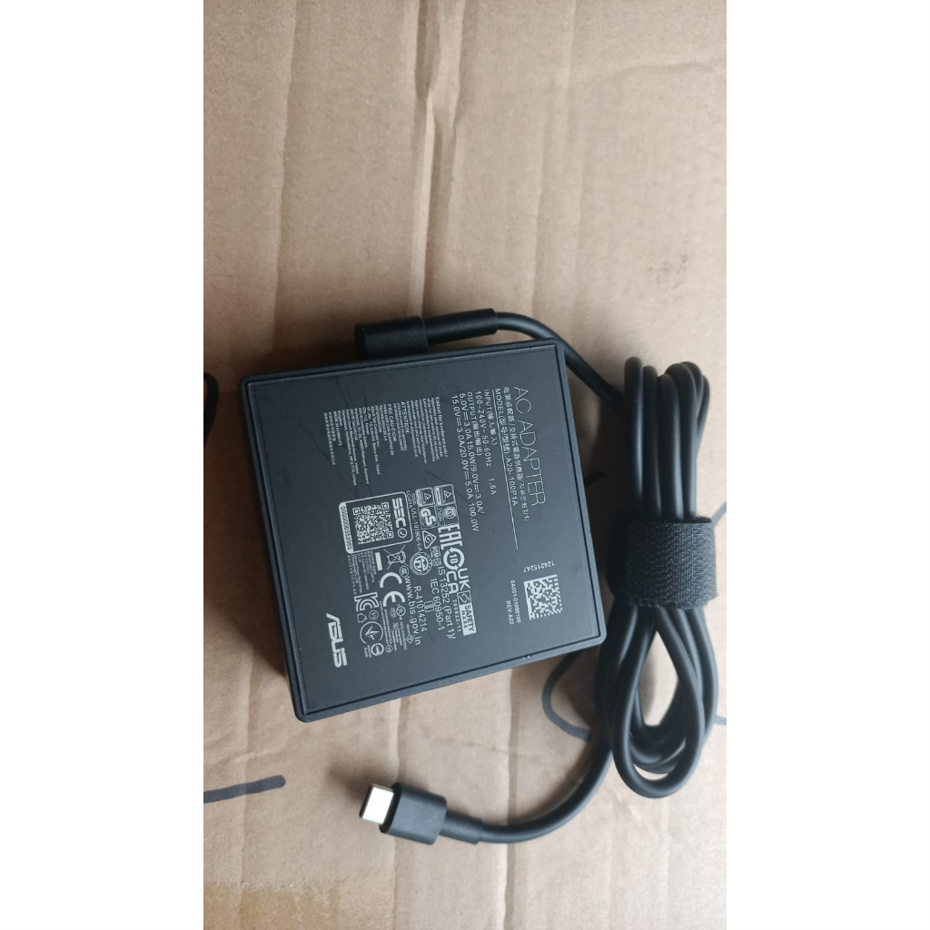 Adaptor Charger Asus ROG Flow X13 Z13 GV301 GZ301 USB Type C 100W