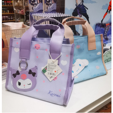 MINISO x SANRIO ( TOTEBAG ) Cinamoroll My Melody tas makan -  (Kode 10425))