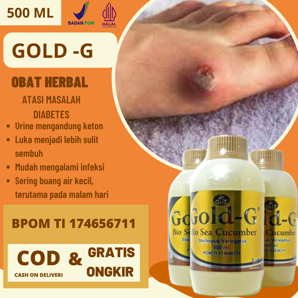 Jelly Gamat Obat Diabetes Obat Luka Diabetes Bsah Dan Kering Diabetes Melitus Basah Luka Bernanah Ob