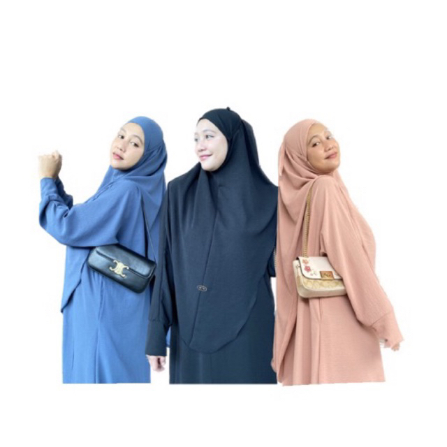 Abaya Turky / Abaya Kalong Busui Friendly