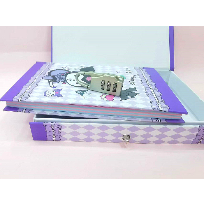 DIARY LOCK SANRIO CINAMMOROL DIARY KUNCI SANRIO KUROMI NOTEBOOK KUNCI MY MELODY DIARI KUNCI KADO ULANG TAHUN DIARY HARDCOVER @banyak