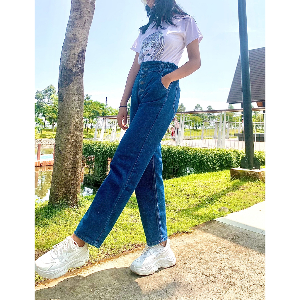 FWR - GRACIA BOYFRIEND JEANS / CELANA BF JEANS WANITA