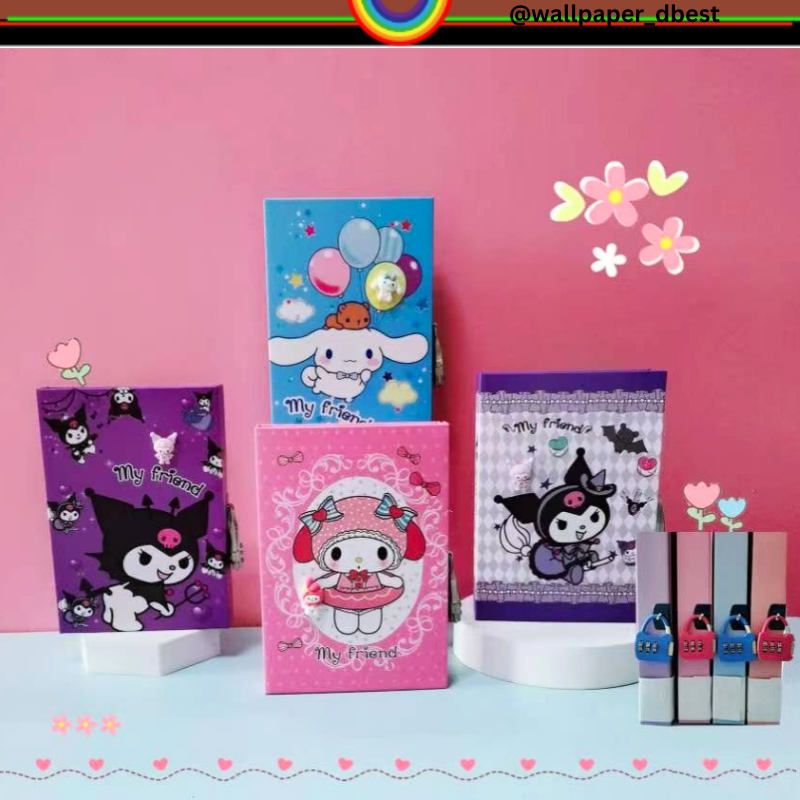 

DIARY LOCK SANRIO CINAMMOROL DIARY KUNCI SANRIO KUROMI NOTEBOOK KUNCI MY MELODY DIARI KUNCI KADO ULANG TAHUN DIARY HARDCOVER @wallpaperdbest