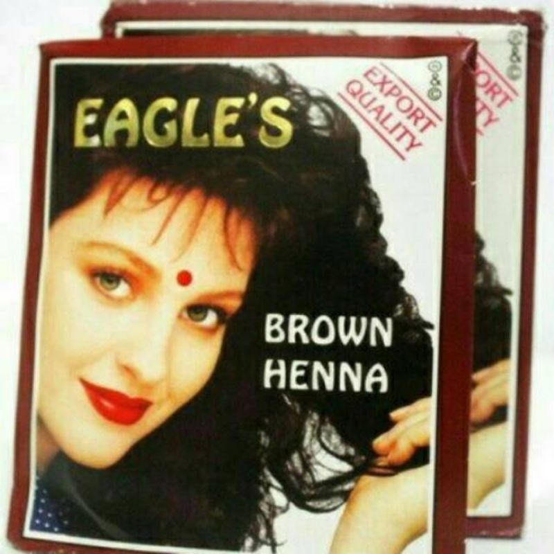 Eagles Henna Rambut Coklat
