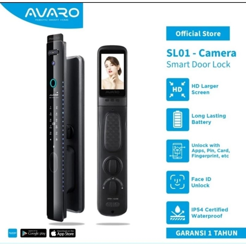 Smart Door Lock Face ID Avaro
