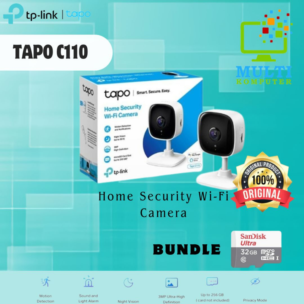 Tapo C110 Home Security Wi-Fi Camera IP camera TP link