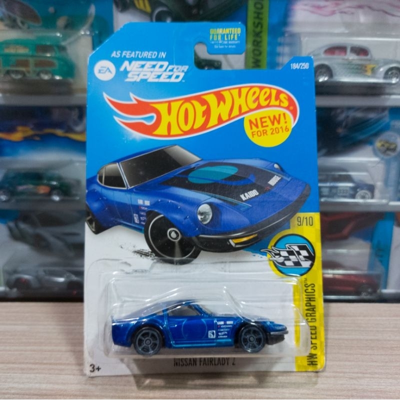 HOT WHEELS NISSAN FAIRLADY Z - NEED FOR SPEED - AKTA