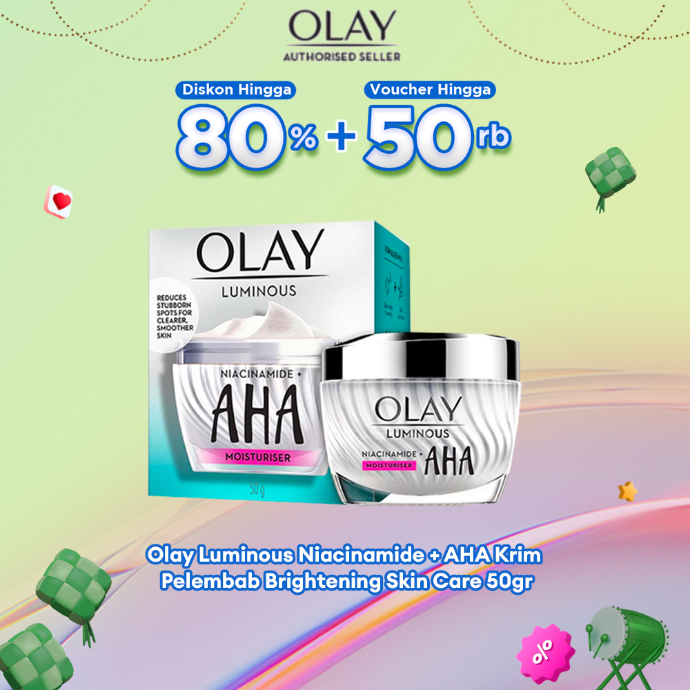 Olay Luminous Niacinamide AHA Cream Skincare Brightening 50gr