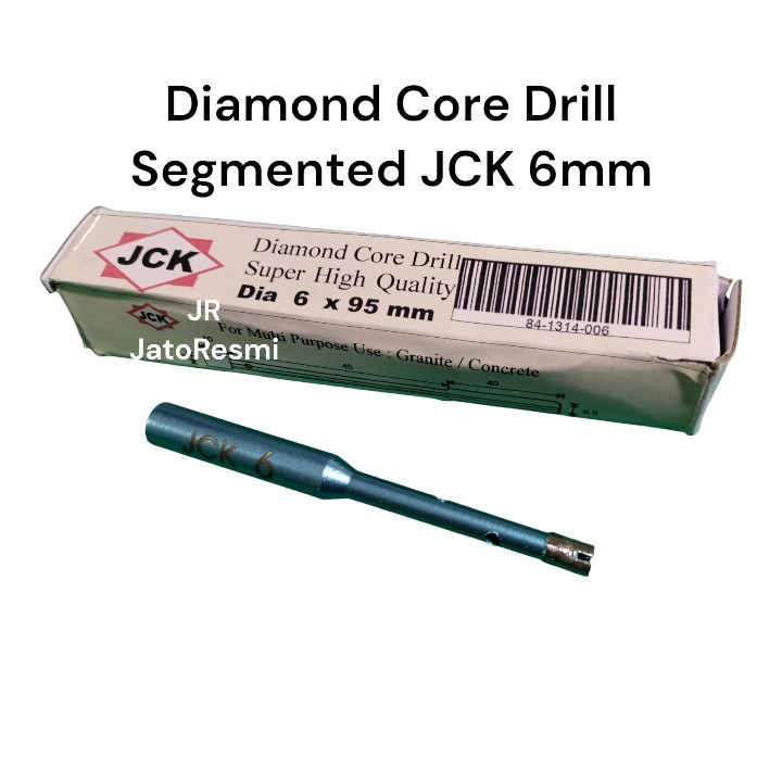 Diamond Core Drill Segmented JCK 6mm Bor Granit 6mm
