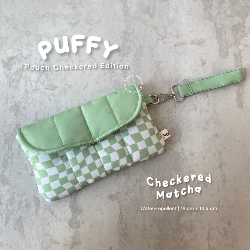 NOTTE - Puffy Pouch Checkered Series