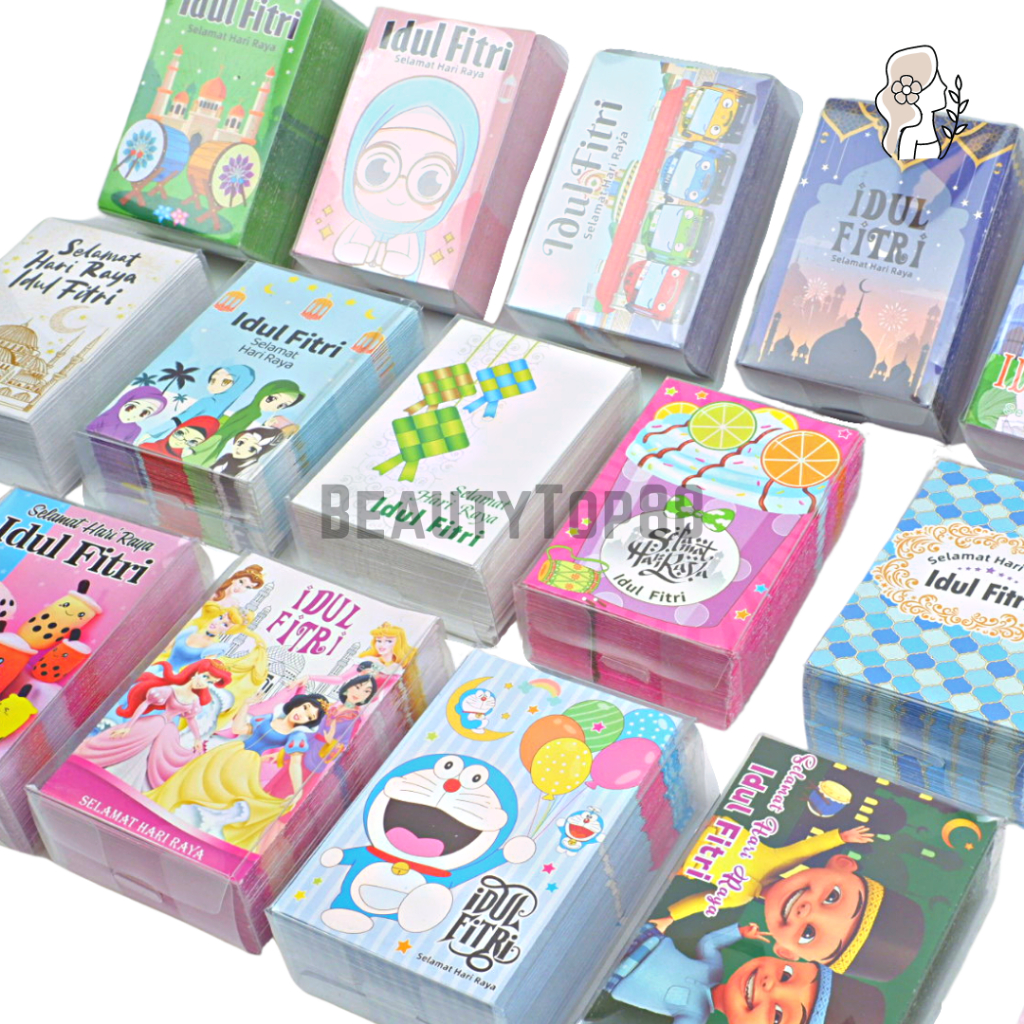 

Amplop Lebaran Idul Fitri / Angpao Karakter Lucu Box Mika [ISI 50 PCS]