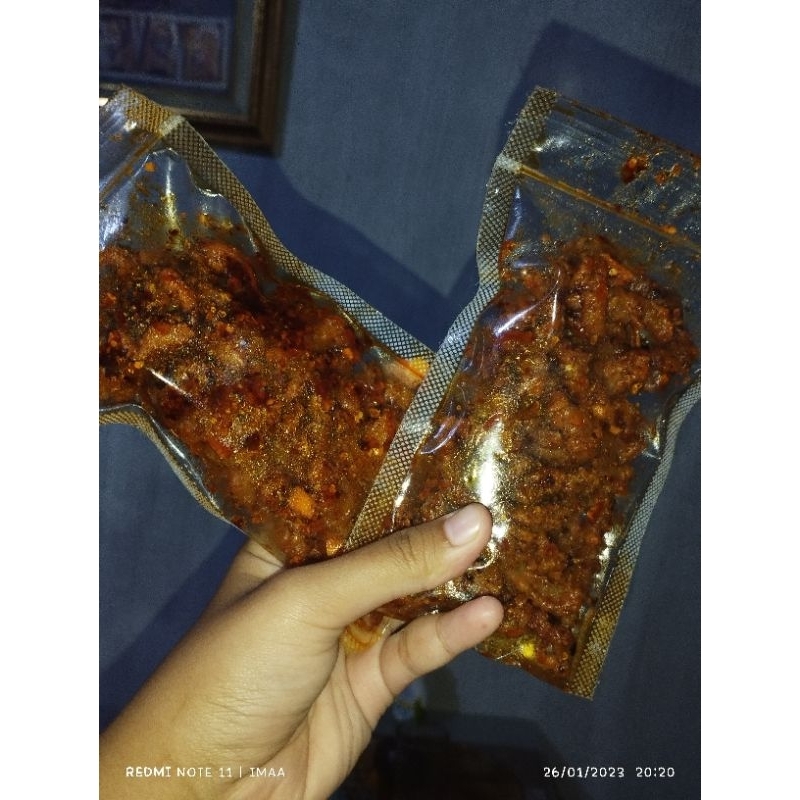 

USUS KRISPY PEDAS 75gram