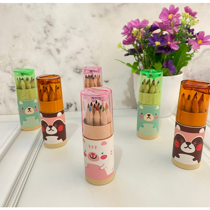 

PENSIL WARNA TABUNG + RAUTAN ISI 12PCS