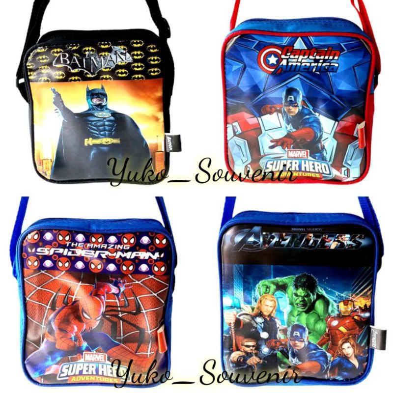 Tas Marvel Tas Selempang Marvel Superheroes Tas Batman Tas Ironman Tas Avangers