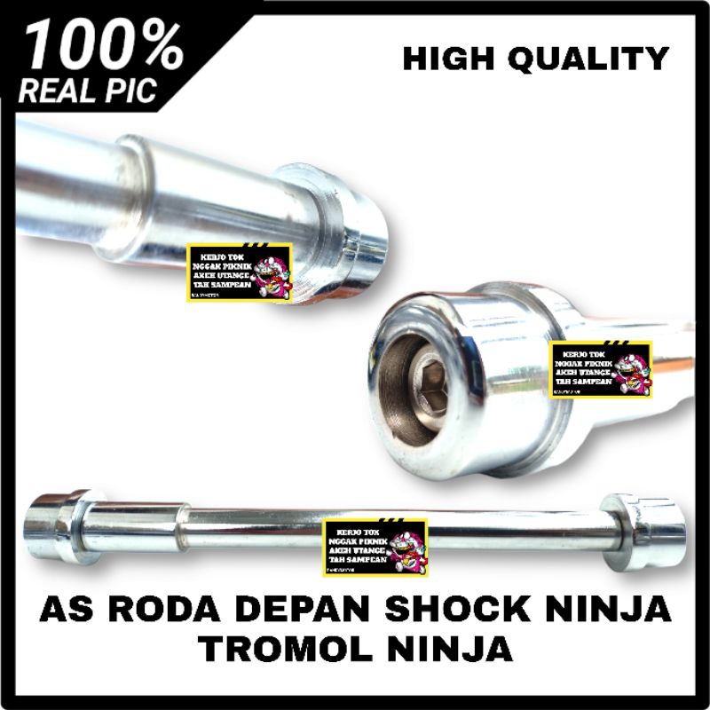 AS RODA DEPAN NINJA TROMOL NINJA AS 15 STAINLESS