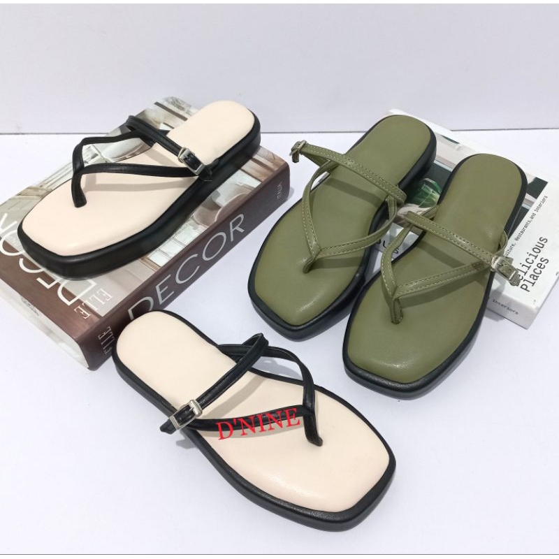 DONNA DY 09 Sandal Wanita Sandal jepit flipflop
